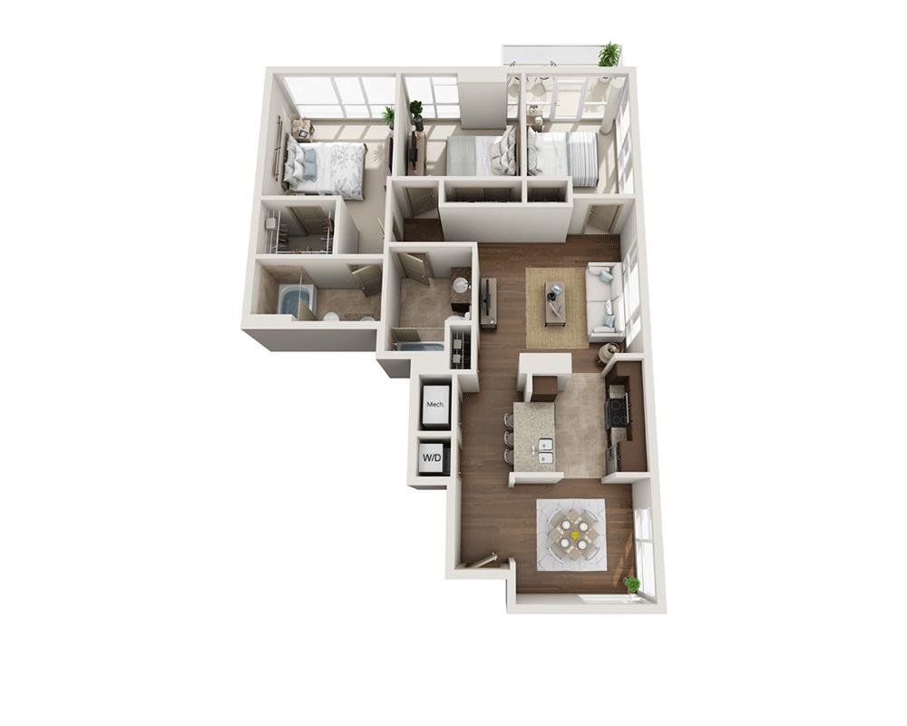 Floor Plan - Plan U (C2)