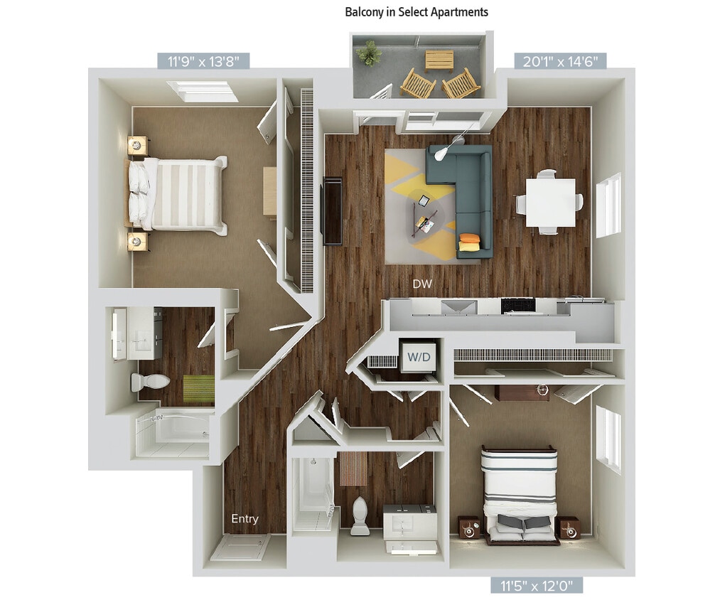 Floor Plan - B12-1088