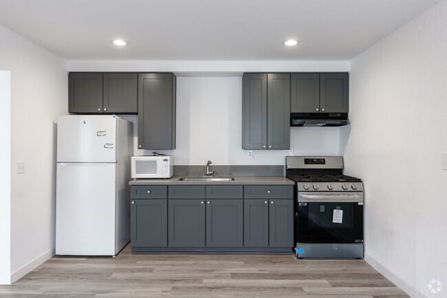 1BR, 1BA - 535SF - Kitchen - Freshly Modernized 1-Bed, 1-Bath Apartments in Adelanto!!
