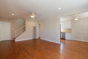 Living room to kitchen - 2516 Voorhees Ave Unit D