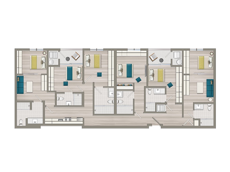 Floor Plan - Co-Living Junior