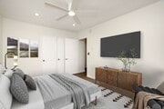 Staged bedroom - Gale Drive Luxury Investments Group LLC Apartments