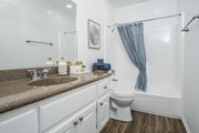 Plan G 2BR, 2BA - 971SF - Bathroom - Heritage Point