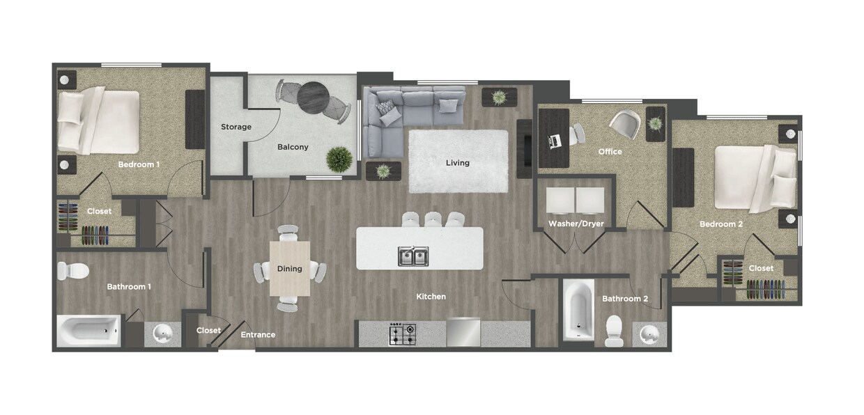 Floor Plan - Terracotta