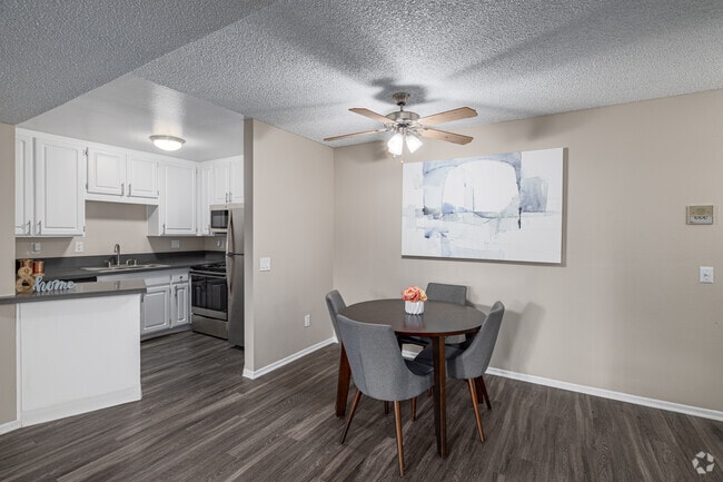 2BR, 2BA - 948SF - Dining Room - Hadley Apartments - A 55+ Lifestyle Community