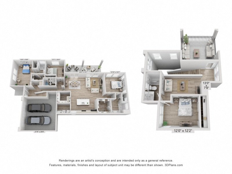 Floor Plan - The Barcelona I