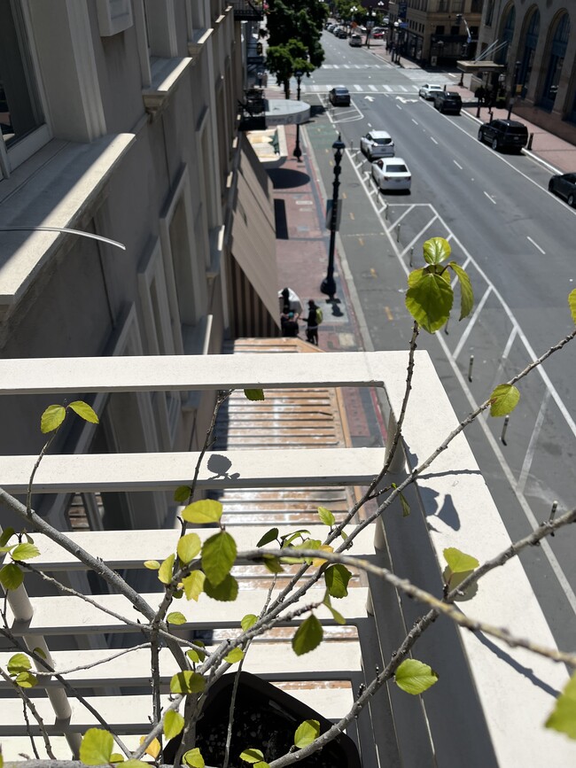 Balcony off bedroom - 1055 6th Ave