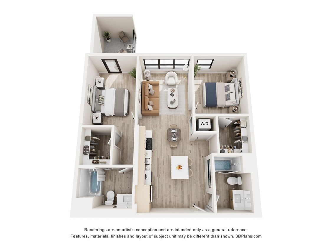 Floor Plan - 2B2