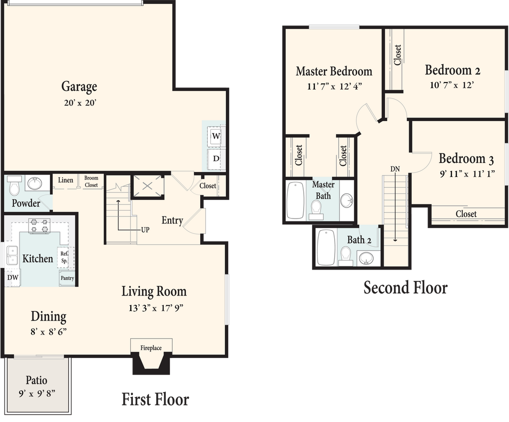 Floor Plan - The Alder