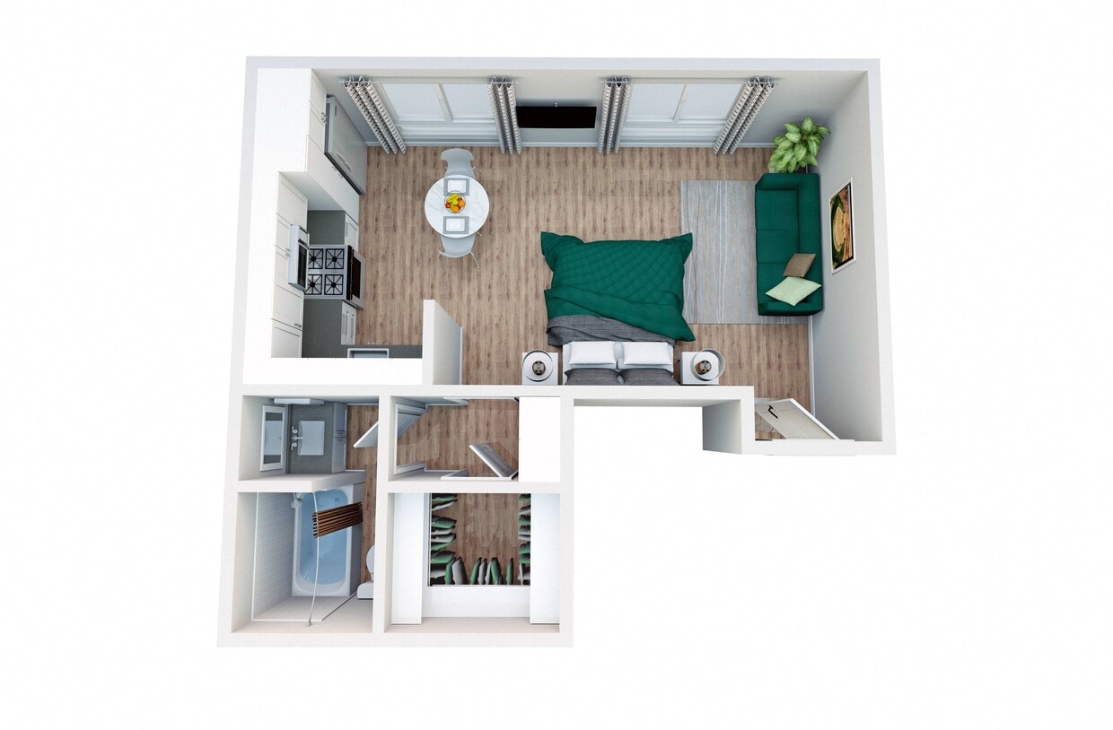 Floor Plan - Studio