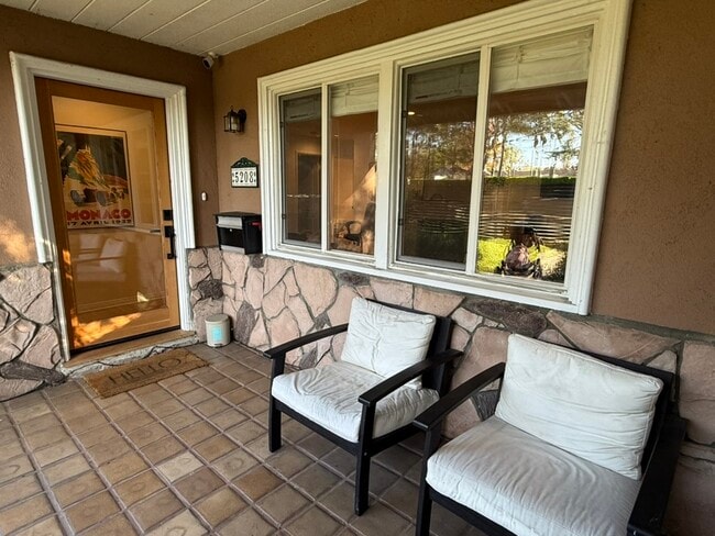 front porch - 5208 Woodman Ave