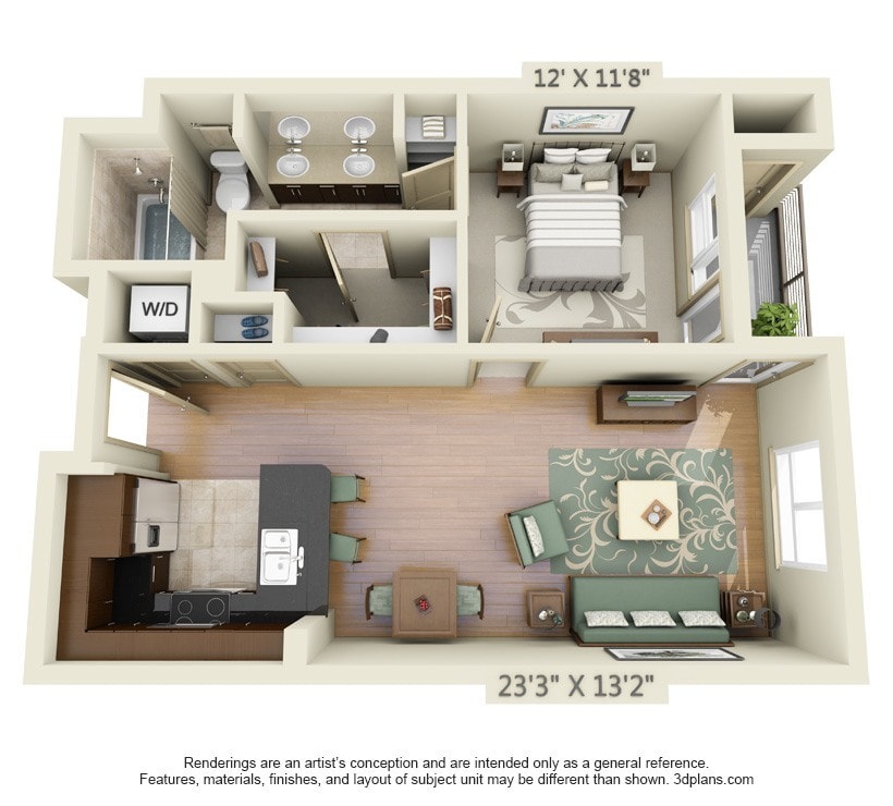 Floor Plan - A1B