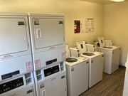 just 9 steps from door is 24/7 laundry facility - pay with cards - 138 S Bryn Mawr St Unit 30
