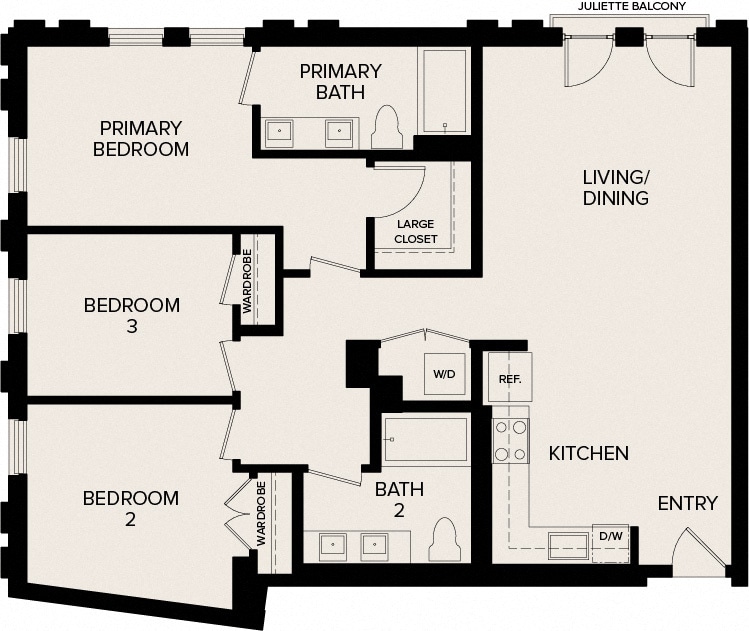 Floor Plan - 3A