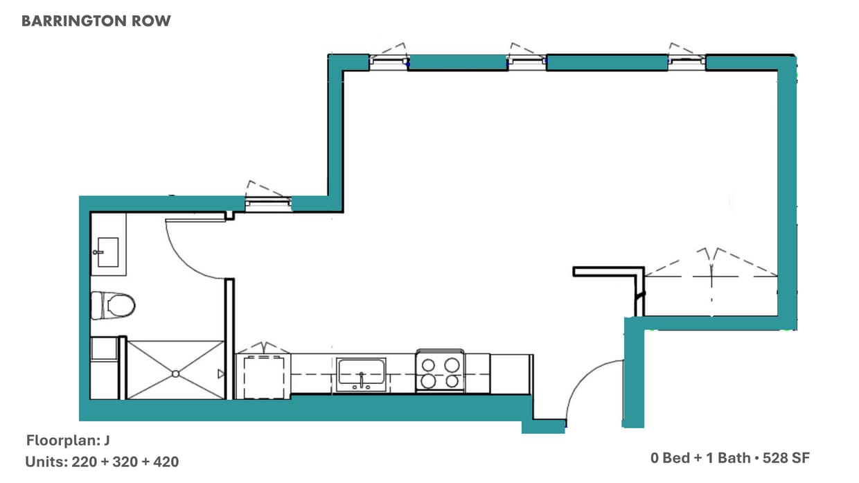 Floor Plan - Floorplan J
