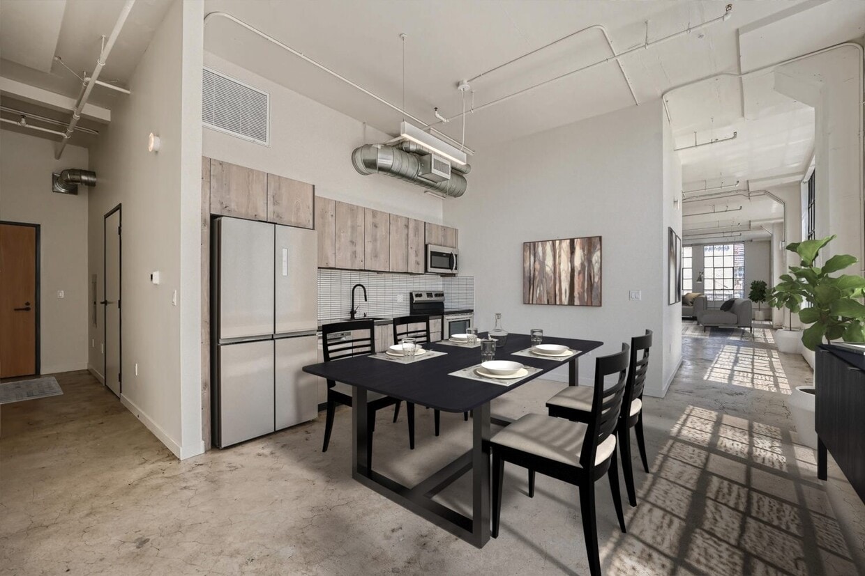 Floor Plan - 1 bedroom / 1 bath Plans H-J