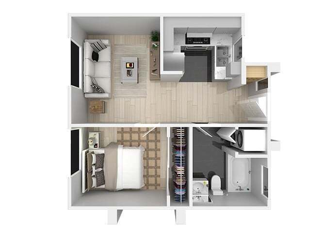 Floor Plan - A1 Casita