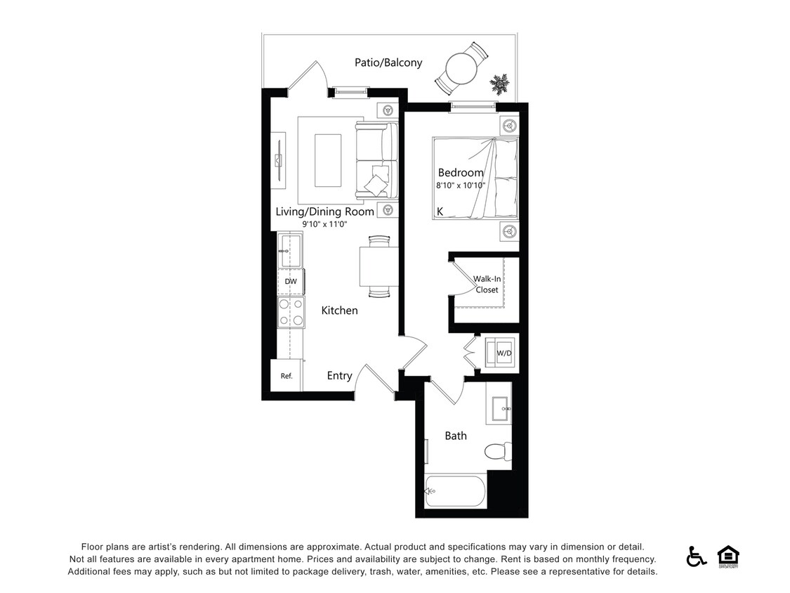 Floor Plan - 501-Broadway_1B9
