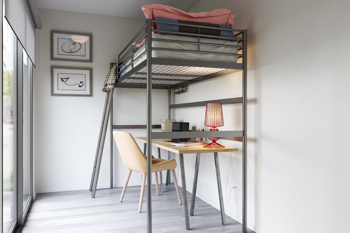 Floor Plan - PRELEASING - FALL 2026-2027 - PRIVATE GUEST BED...
