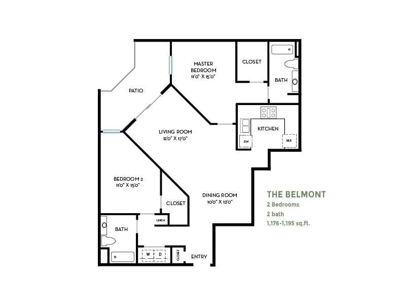 Floor Plan - Belmont