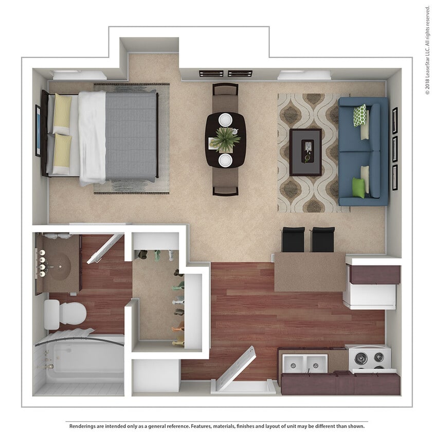 Floor Plan - Studio
