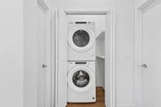In-home washer and dryer - eaves San Marcos Apartments