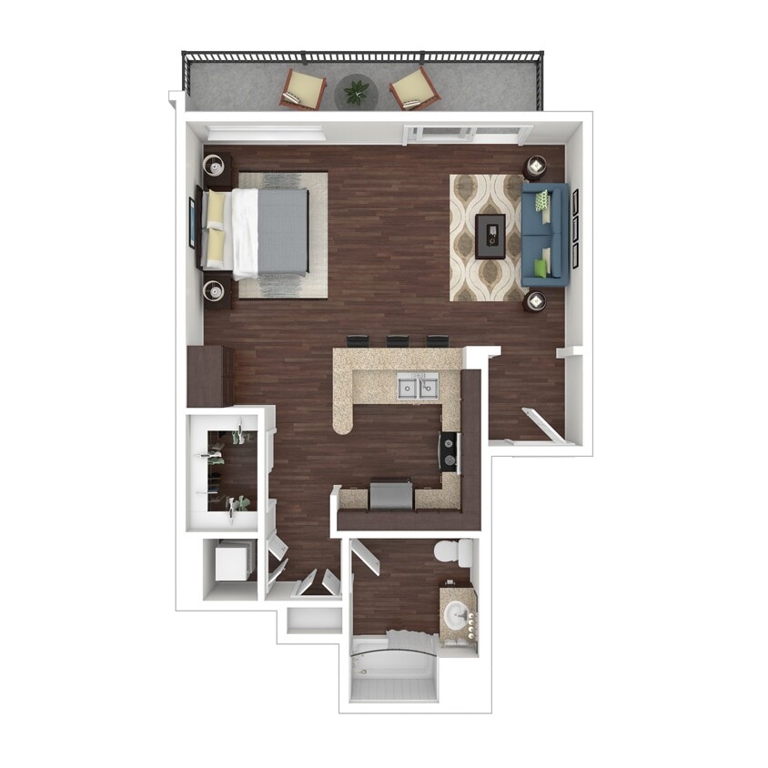 Floor Plan - S1 - The Villa at Marina Harbor