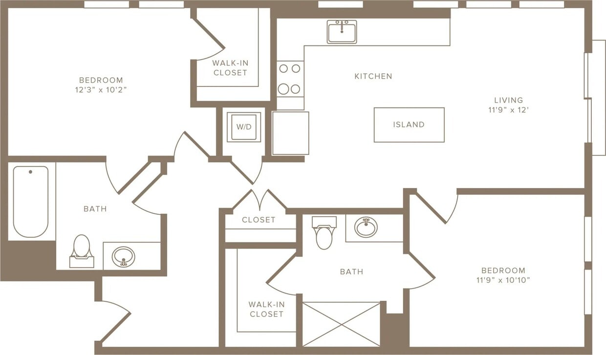 B14 Two Bedroom - B14