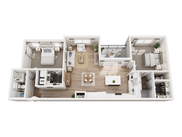 Floor Plan - San Sebastián-San Carlo II Townhomes