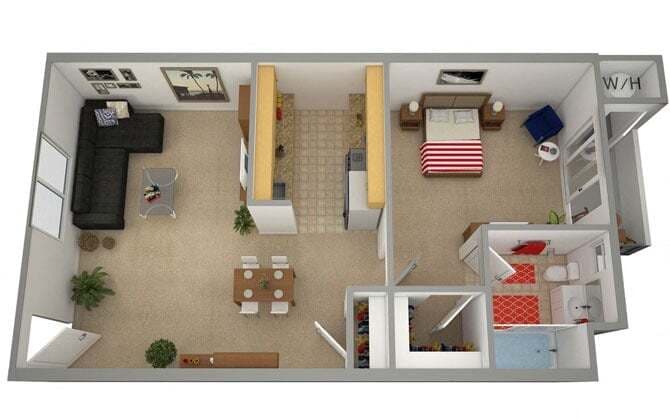 Floor Plan - Adobe D1