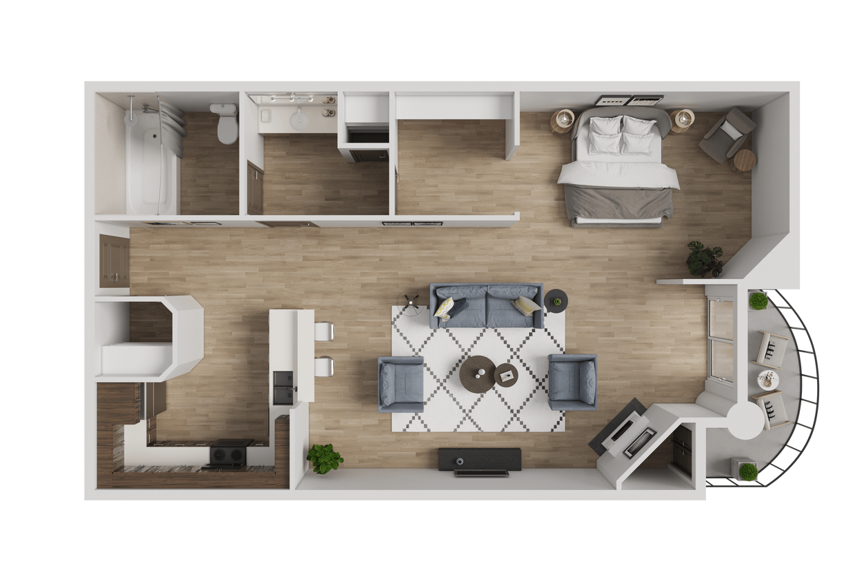 Floor Plan - Studio