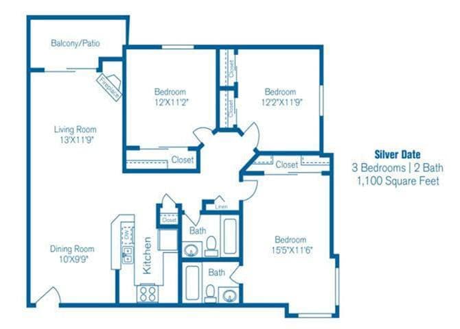 Floor Plan - Silver Date