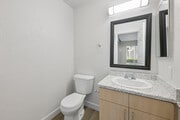 3BR, 2BA - 1100SF - Primary Bathroom - San Gabriel Villa