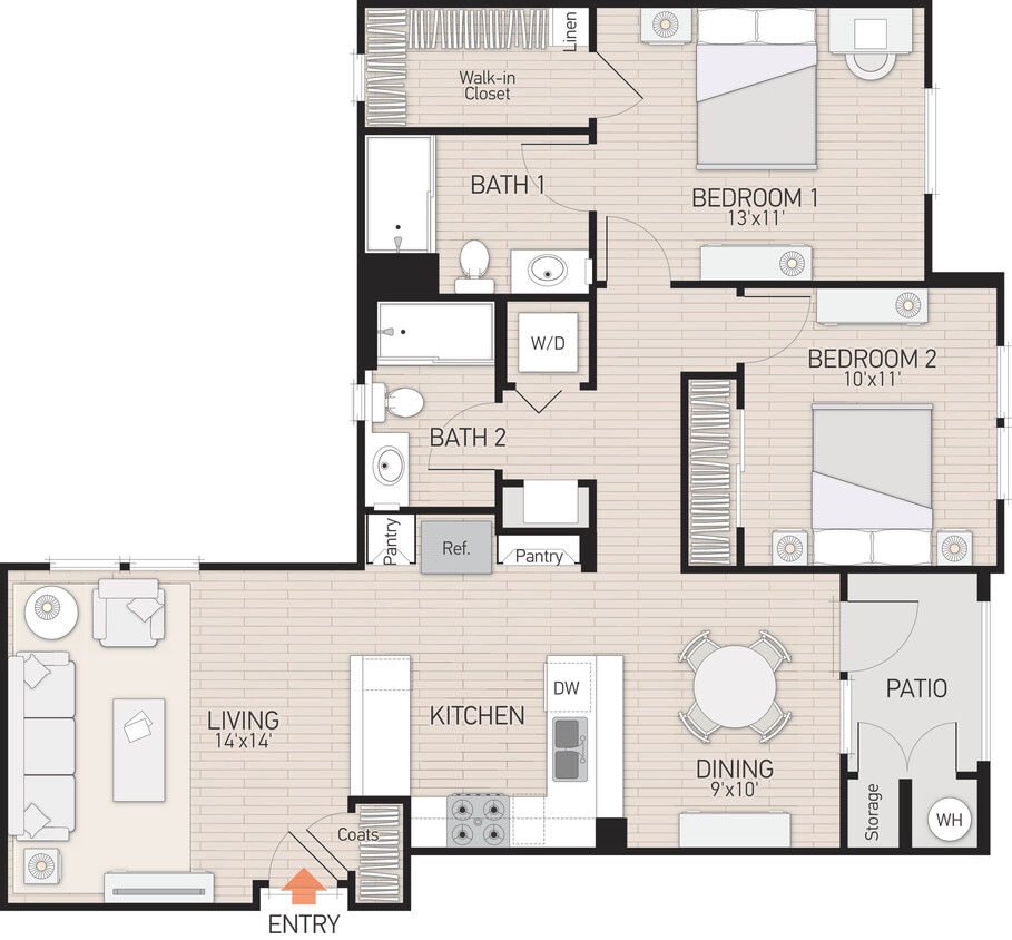 Floor Plan - Plan F