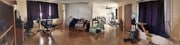 Livi room + full kitchen behind - 2239 N Frederic St Condo Unit Views  - 2nd story upper