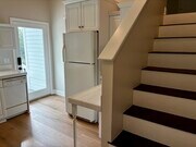 Kitchen & stairs to leading up to living room, bathroom & bedroom - 649 Crest Dr Unit Guest House