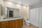 Private Master Bathroom - 3455 Dwight Ave House Unit Master Bedroom