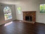 Living rm w Fireplace - 1945 Benecia Ave Apartments Unit Lower