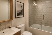Unit 207 Concrete floors Bathroom - Hive Barrington