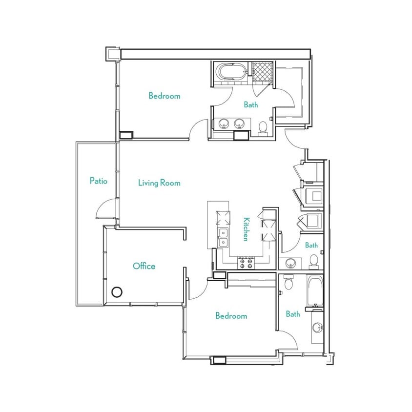 Floor Plan - Marina