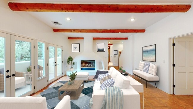 Fireplace and great indoor-outdoor flow - 25648 Timpangos Dr