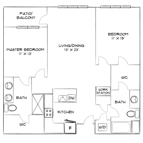 Floor Plan - Design 2F20
