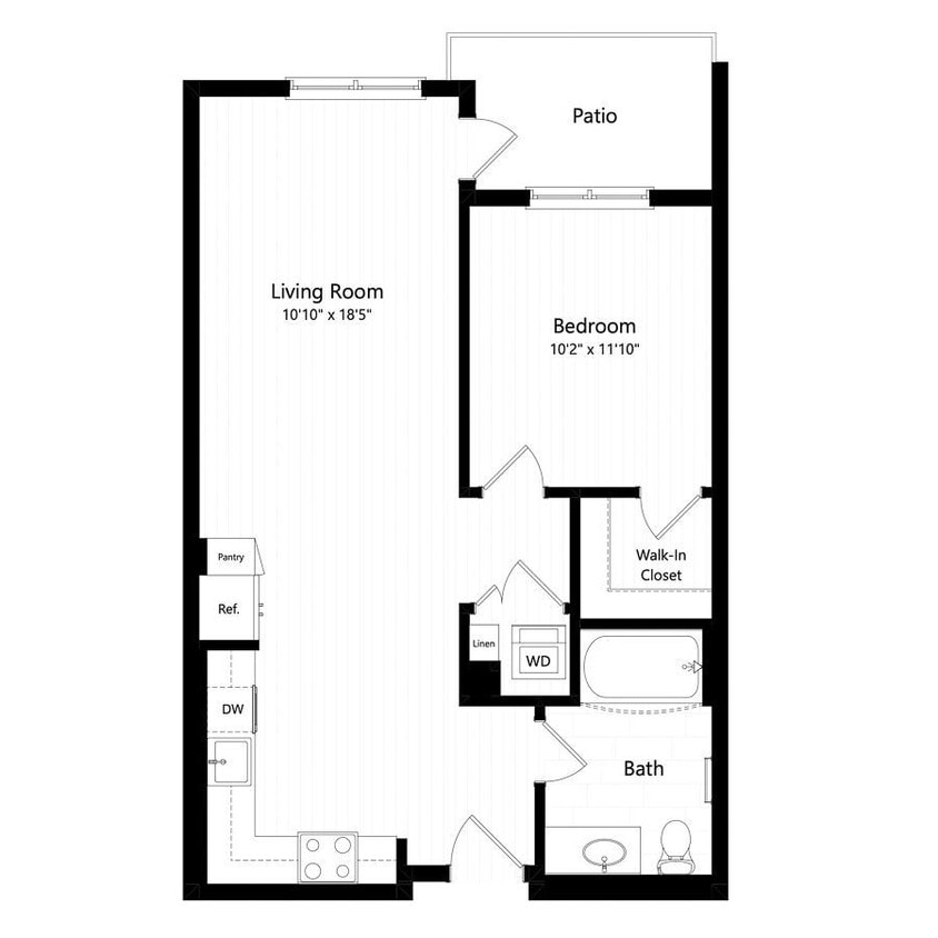 Floor Plan - 1-A1e