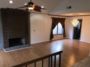 Real wood burning fireplace in formal Living - 49 Rising Hill Rd House