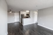 2BR, 2BA - 900SF - Living Room - Paramount Terrace Apartments