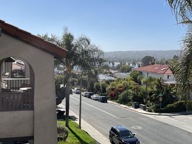 View of Mission Bay from balcony - 2530 Clairemont Dr Condo Unit #302