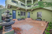Private courtyard with fountain - 1074 S Genesee Ave