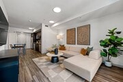 Living Room Space at G12 Apartments in Los Angeles, CA 90015 - G12