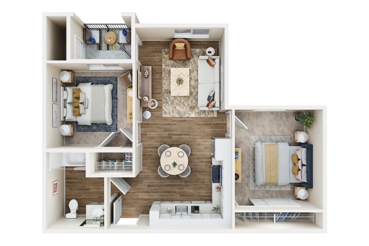 Floor Plan - 2 Bedroom