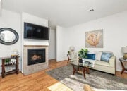Electric FirePlace - 8690 New Salem St Condo Unit 187